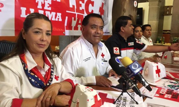 Iniciará este 25 de marzo en SLP la Colecta Anual 2019 de la Cruz Roja.