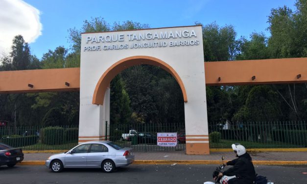 Ante fuertes vientos cierran Parques Tangamanga.