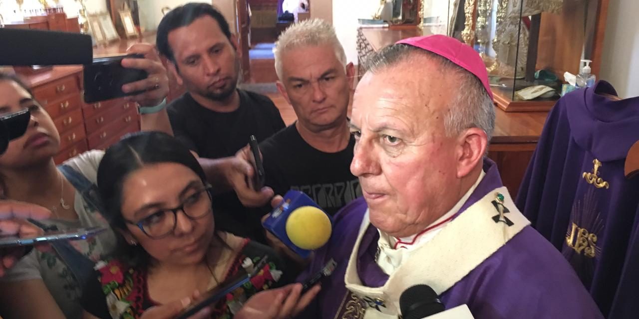 Estima iglesia católica que diputados se curan en salud con Marcha por la Paz.