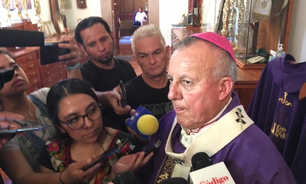 Estima iglesia católica que diputados se curan en salud con Marcha por la Paz.