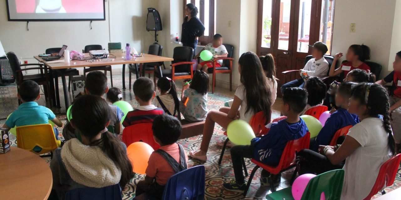 Buscan CJM orientar a niños para prevenir la violencia en los hogares.