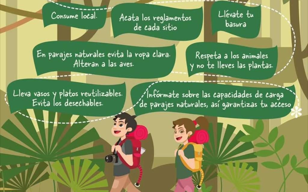 SEGAM busca que espacios ecológicos no se vean afectados por turistas.