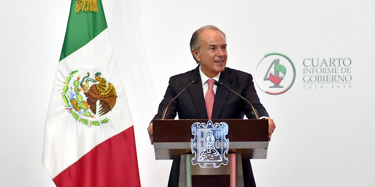 Presenta gobernador del Estado su IV Informe de Gobierno.