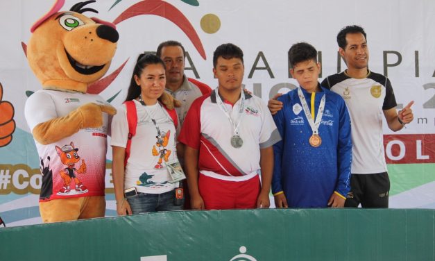Continúa la conquista de medallas en la Paralimpiada Nacional 2019