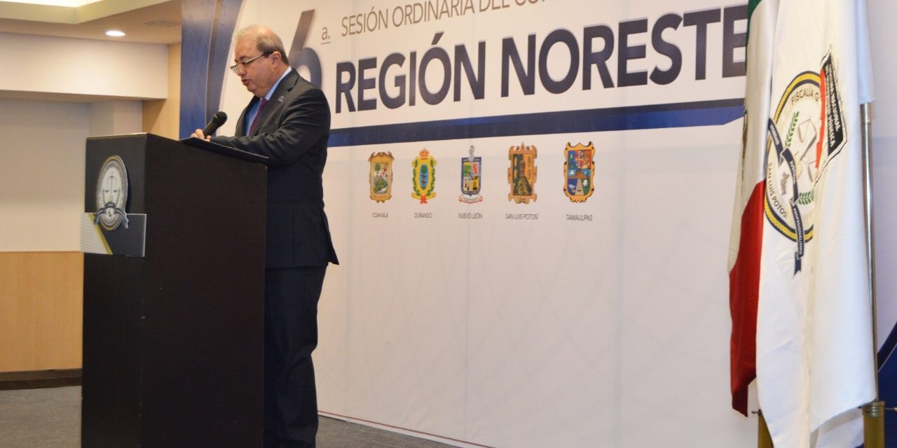 FISCALÍA DE SLP PRESENTE EN LA SEXTA SESIÓN ORDINARIA DE CONSEJO ACADÉMICO REGIÓN NORESTE