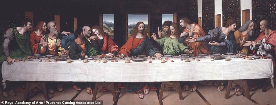 Google recupera detalles de la Última Cena de Leonardo Da Vinci