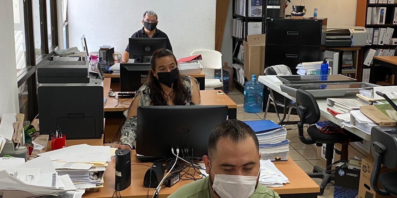 Promueve SEDUVOP protocolos sanitarios ante reinicio de actividades.
