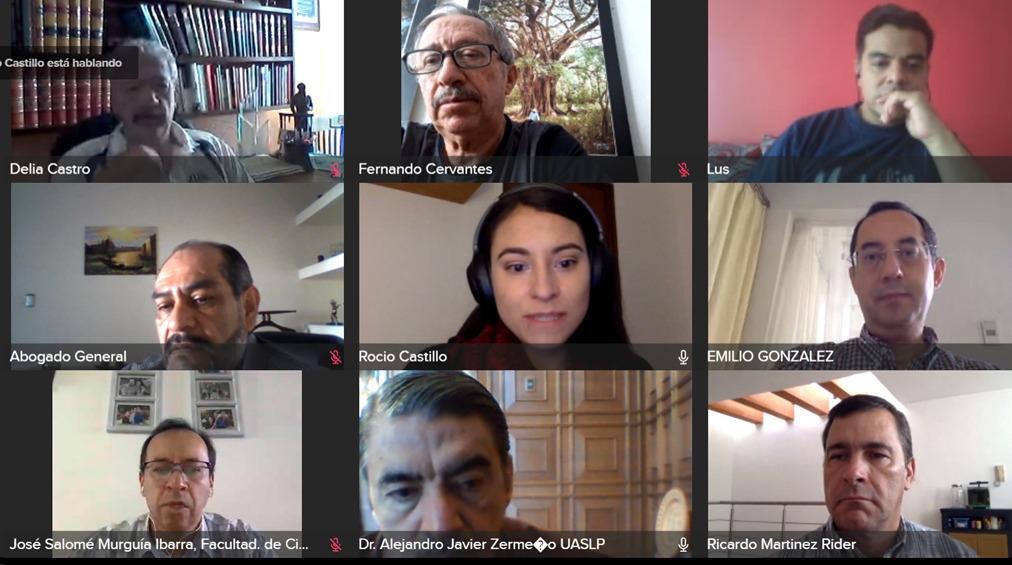 Acata rector de la UASLP Recomendación de la CEDH emitida a la anterior gestión.