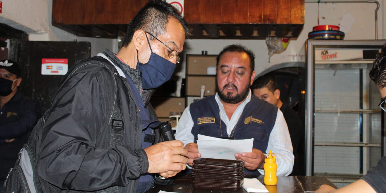 Clausuran 8 establecimientos por incumplir protocolos sanitarios