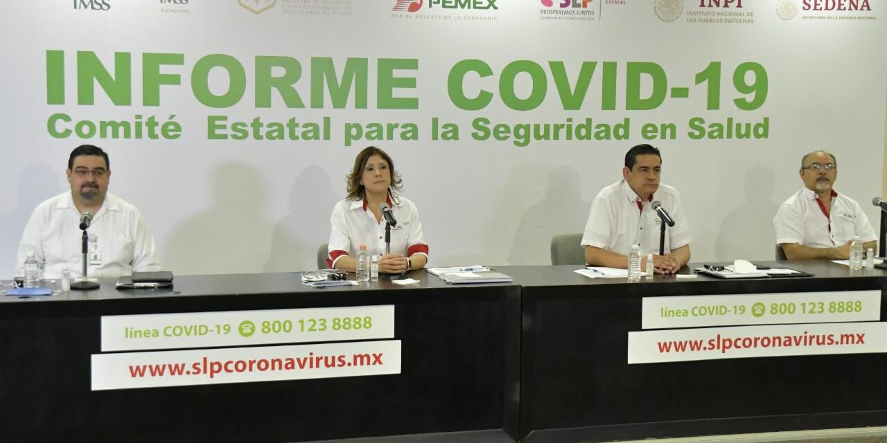 Sin freno incidencia de casos de covid-19 en SLP; se registran otras 16 muertes.
