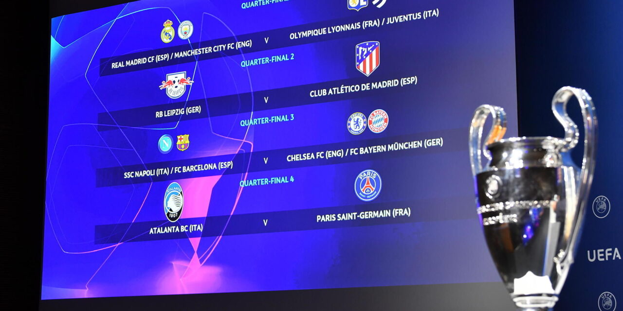 Así quedaron los Cuartos de final de la Champions League