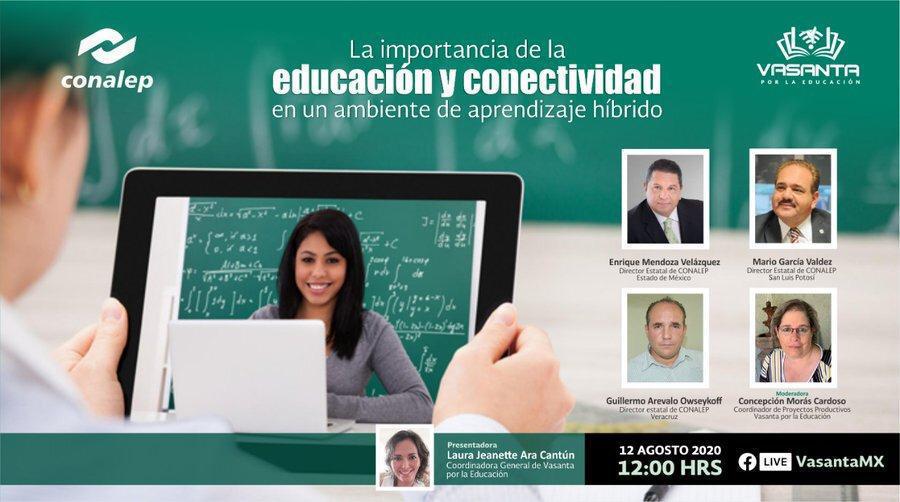 Se suma el Conalep a estrategias afines para aprendizaje híbrido.