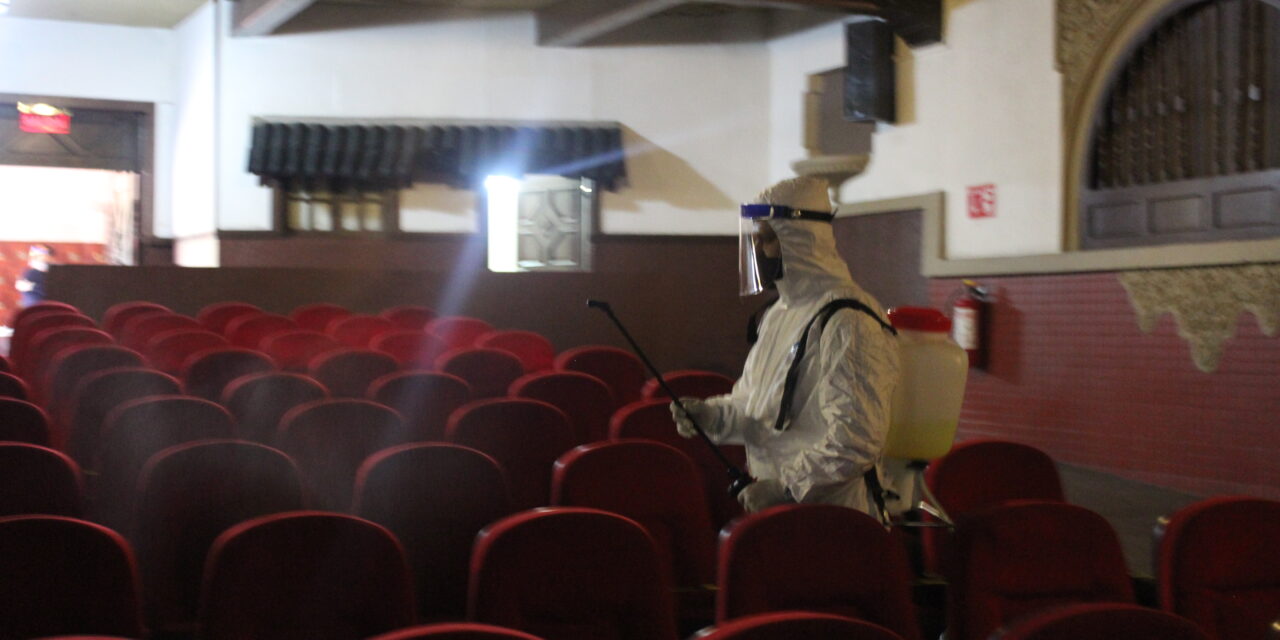 Supervisan aplicación de políticas sanitarias en Cineteca Alameda