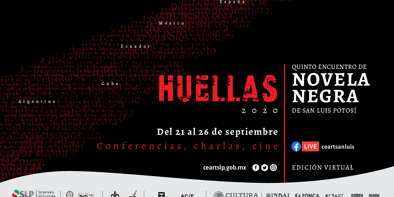 El Encuentro Internacional de Novela Negra 2020 se realizará de manera virtual